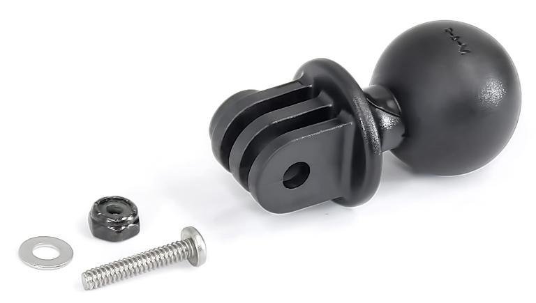 RAM 1 Dia Ball With Custom Gopro Hero Adapter