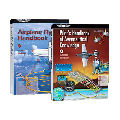 ASA Bundle Of Pilots Handbook Of Aeronautical Knowledge / Airplane Flying Handbook