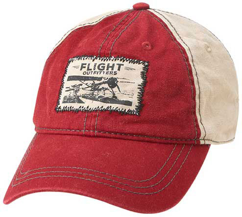 Flight Outfitters Seaplane Hat Red