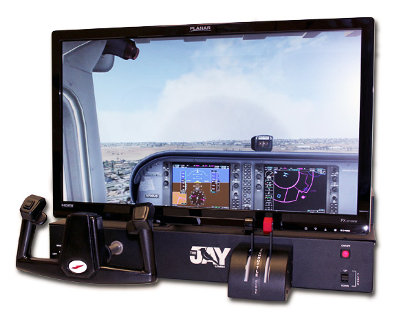 Redbird The Jay + Rd 1 Rudder Pedals Combo