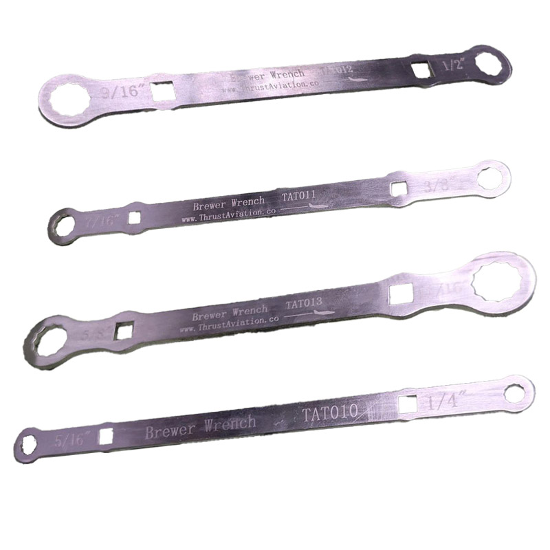 Thrust Aviation Tooling Brewer Wrench - 4 Piece Bundle