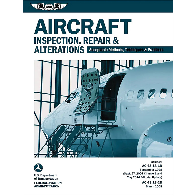 ASA Aircraft Inspection Repair & Alterations 2025 (eBook PDF)