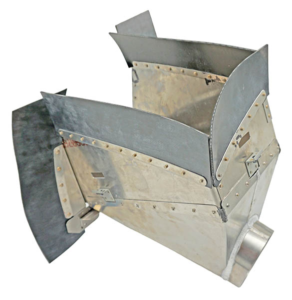 Airforms Baffle Assembly Bare Black Seal AF41594-02-BRBK