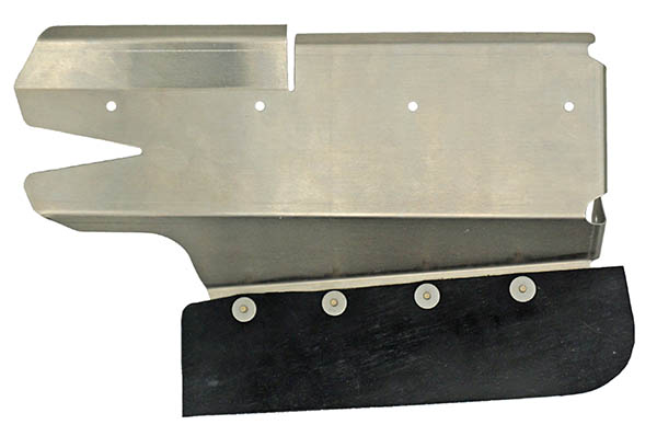 Airforms Baffle Assembly RH Forward Bare Black Seal AF35342-000-BRBK