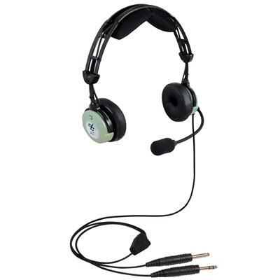 David Clark DC Jet Passive Headset - Dual GA Plugs