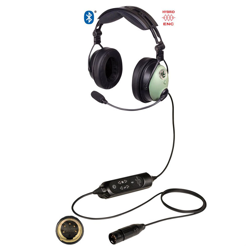 David Clark DC One-XA ENC Headset - Airbus 5-Pin XLR Plug