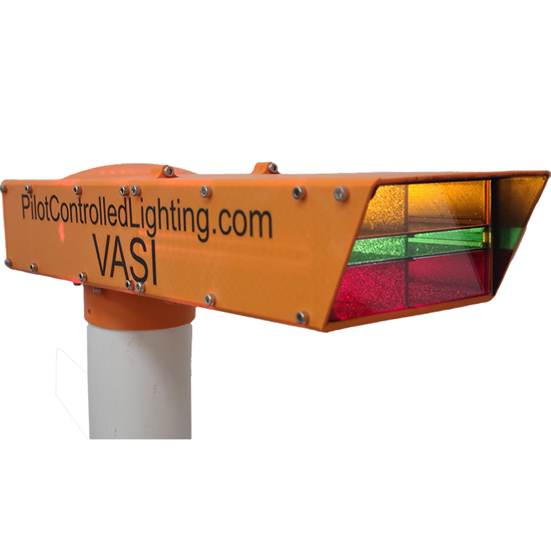 Pilot Controlled VASI Visual Slope Indicator