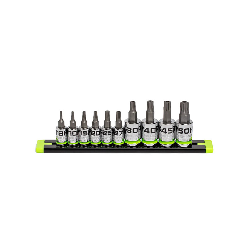 Grip Edge Tools - 10-Pc RPT Security Star Driver Set