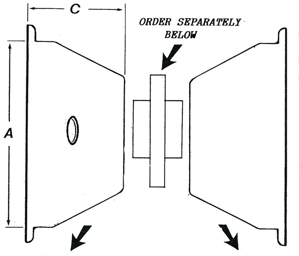 5 Alum Wheel 5.00 Without Hole