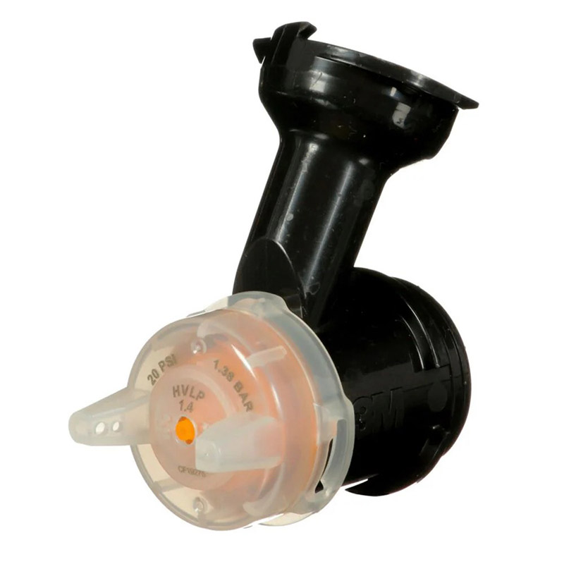 3M Performance Gravity HVLP Atomizing Head Refill Kit 26714 Orange 1.4