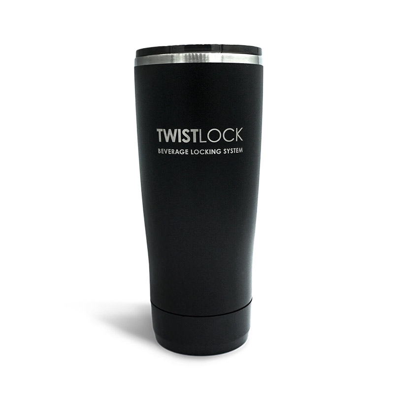 PRECISE FLIGHT - TWISTLOCK - 22 OZ TUMBLER - OBSIDIAN BLACK