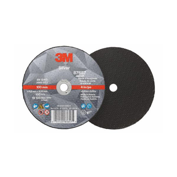 3M Cut Off Wheel 3 In X 0.035 In X 3/8"