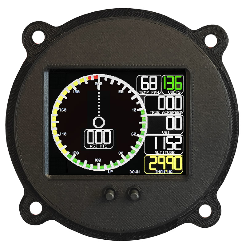 Radiant Universal Air Speed Indicator with 3-1/8 Bezel