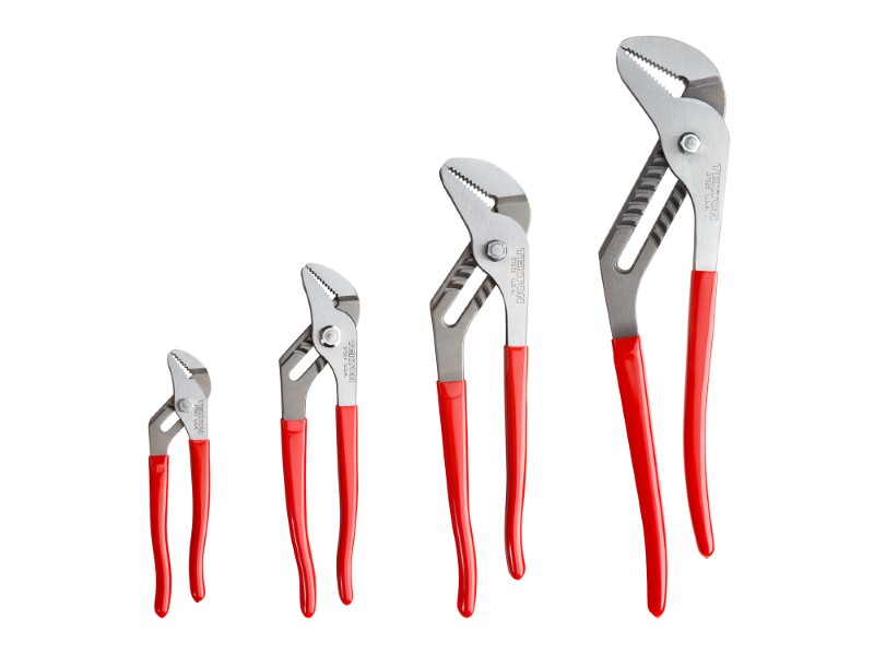 TEKTON - Groove Joint Pliers Set 4-Piece (7 10 13 16 In.) 90395