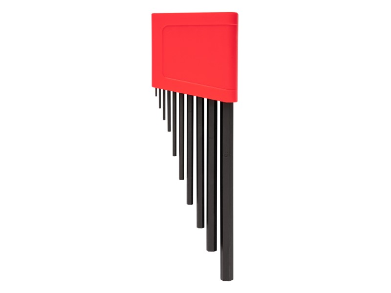 TEKTON - Flat End Hex L-Key Set With Holder 10 Piece (1.3-10 Mm Common Sizes) KLX91204