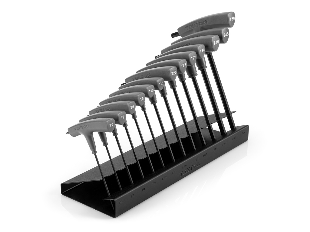 TEKTON - Star T-Handle Key Set With Stand 13 Piece (T6-T50) KTT92401