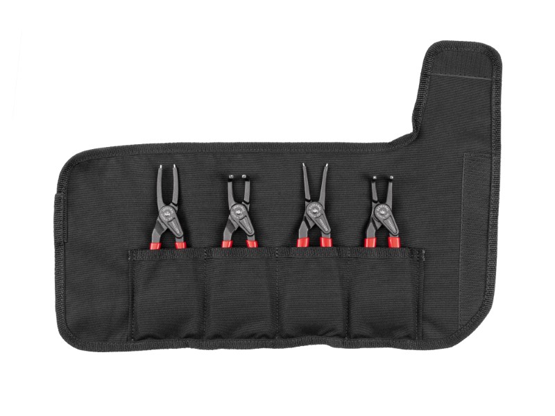 TEKTON - 7 Inch Internal And External Retaining Ring Pliers Set With Pouch 4-Piece (0.070 In. Tips) PRR91005