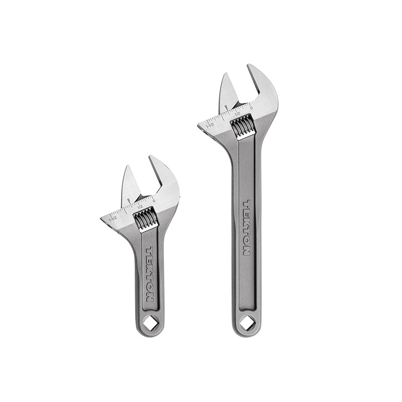 TEKTON - 6 Inch Adjustable Wrench (1-1/2 In. Jaw Capacity) WSA04122