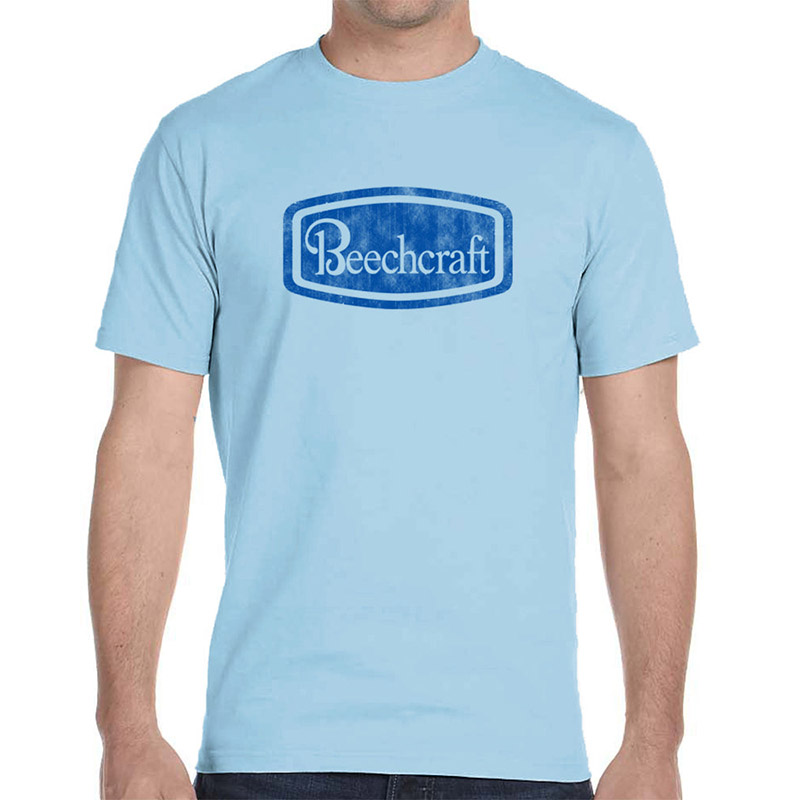 Malibu Shirts - Beechcraft Logo T-Shirt - Large