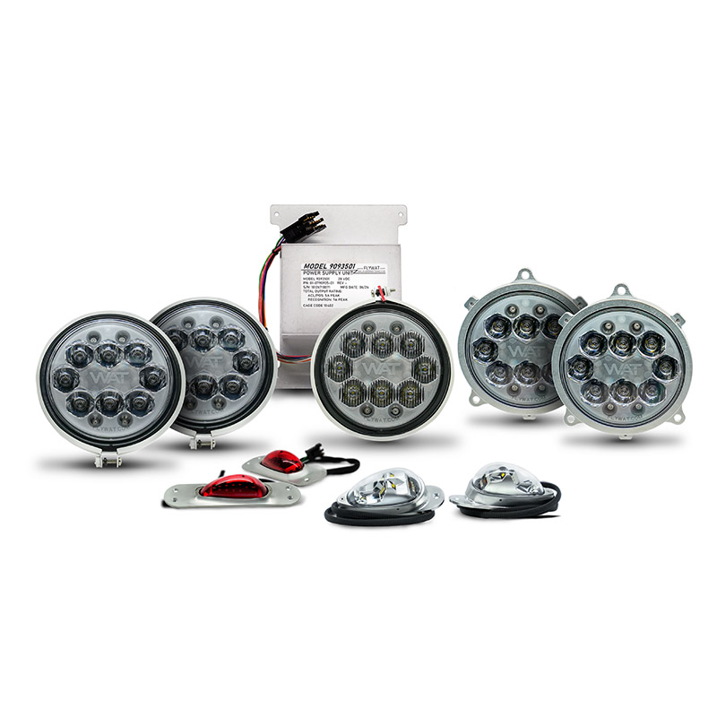 WHELEN PC-12 COMPLETE LIGHTING SYSTEM