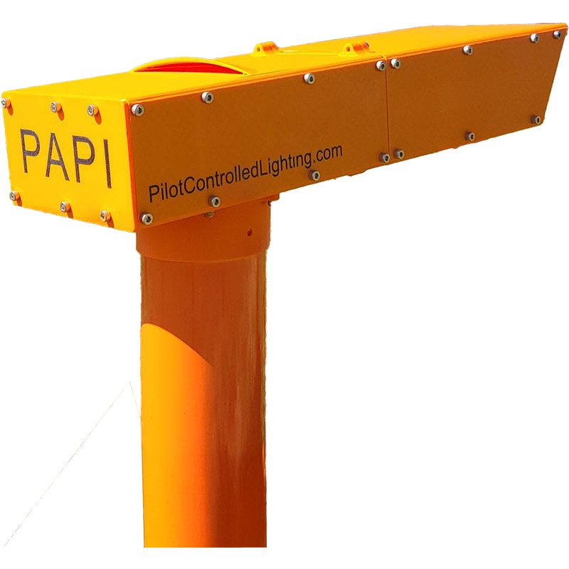 Pilot Controlled PAPI Precision Approach Path Indicator 4 Fixture