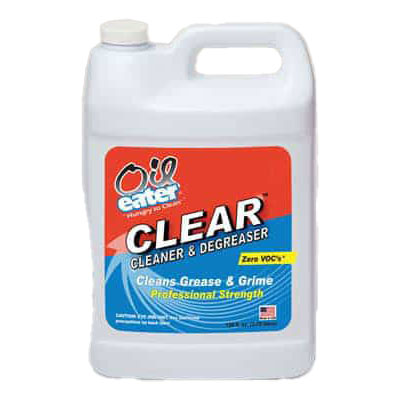 Oil Eater Clear Zero VOC Zero Scent Cleaner/Degreaser 5 Gal Concentrate