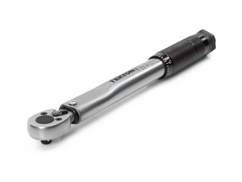 Tekton 1/4 Inch Drive Dual-Direction Micrometer Torque Wrench (20-200 In-Lb)