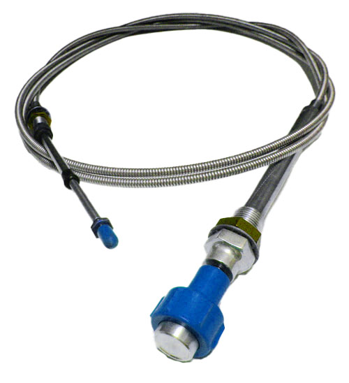 Vans A-1760 Control Blue Knob - 47.625 Inch with 2-1/2 Inch Stroke