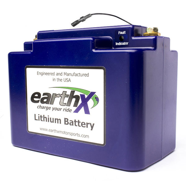 EarthX Lithium Battery Experimental Aircraft 24V/7.8 AH Case E ETX400-24-VNT