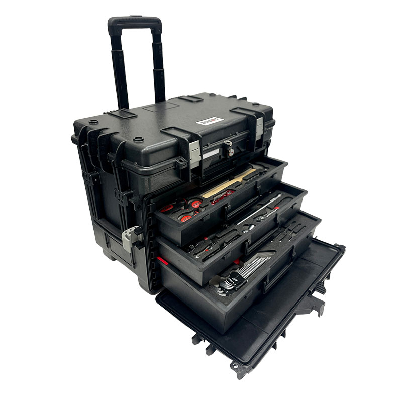 Sonic Tools - Basic Aviation Toolset With Serialization In Gt Case 145Pcs.