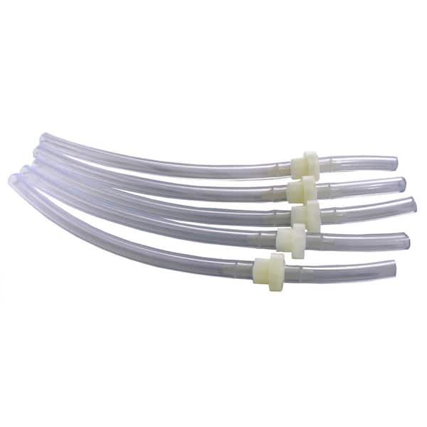 Fuji Pressure Tubes with Check Valve - Long - Gravity Feed [5 Pack] 2024L-5