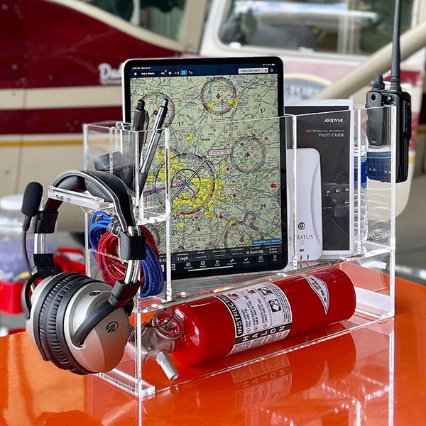 Rare Aviations CO-182 Cockpit Organizer - Damaged Headset Hanger