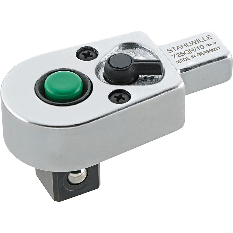 STAHLWILLE Quickrelease Ratchet Insert Tool - Size 4 - 9X12 mm - 1/4 Drive 40 N7M