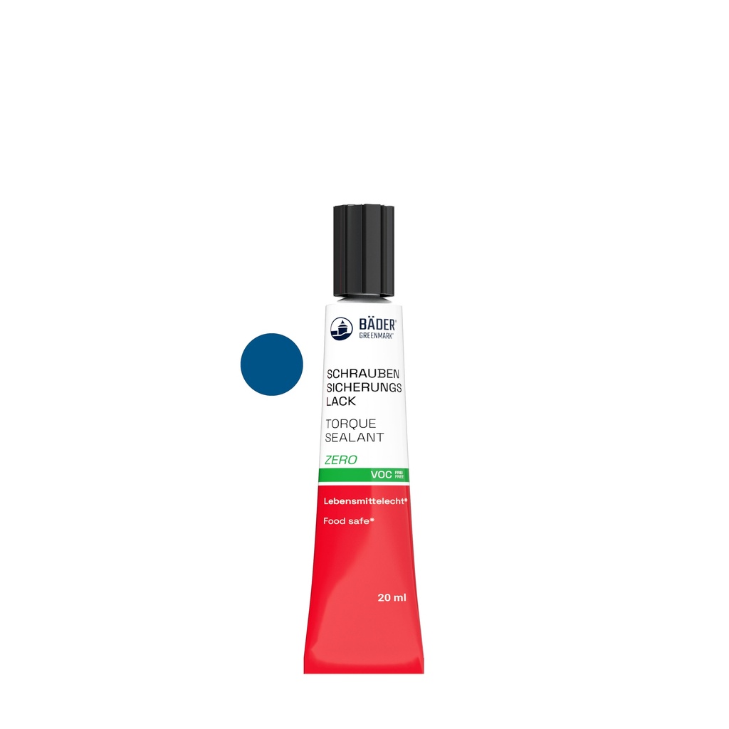 Lackfabrik Bäder Torque Sealant Zero Blue Tube 20 ml