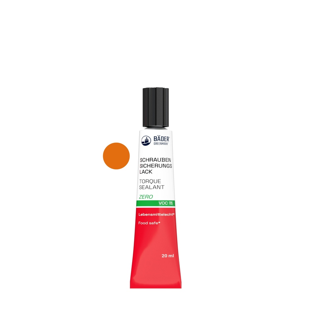 Lackfabrik Bäder Torque Sealant Zero Orange Tube 20 ml
