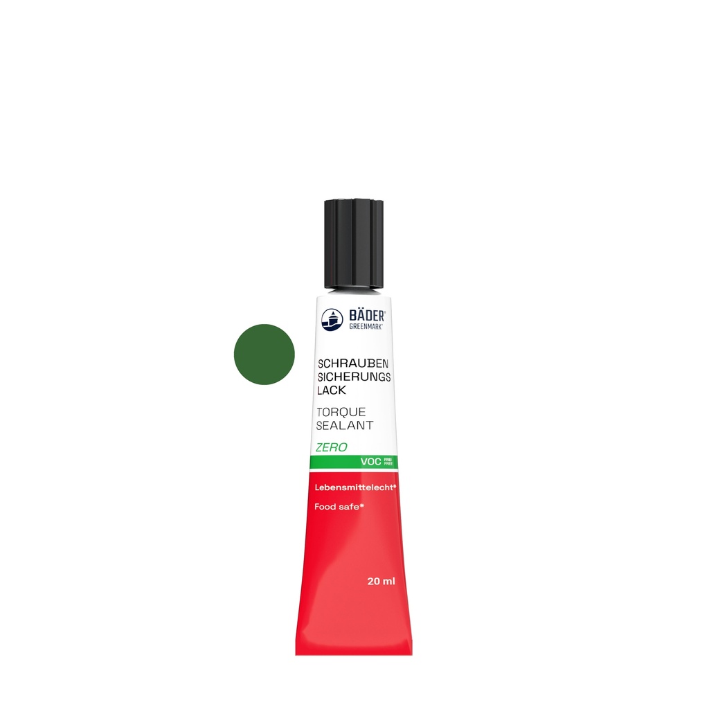 Lackfabrik Bäder Torque Sealant Zero Green Tube 20 ml