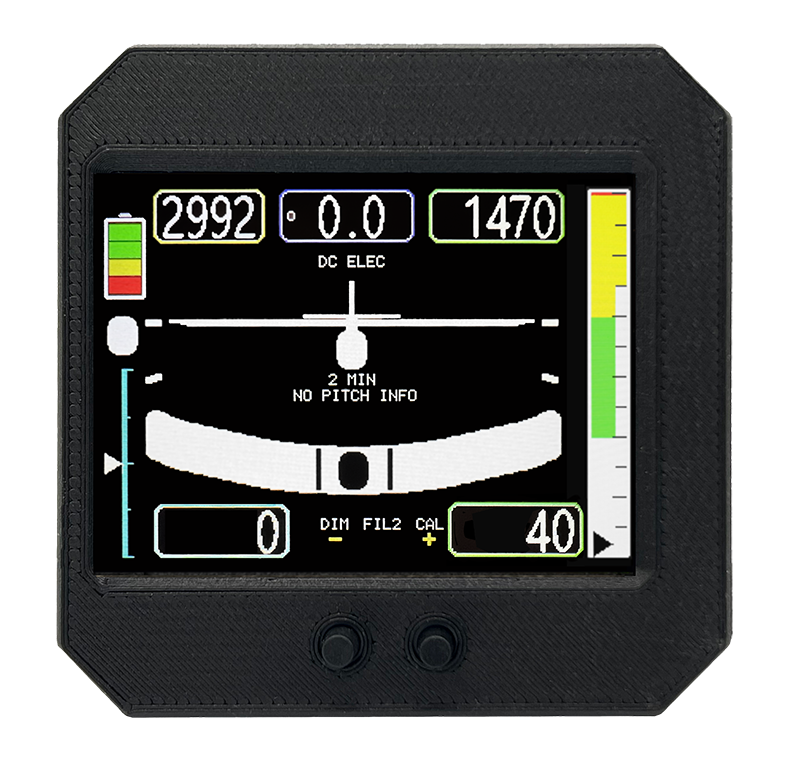 Radiant SafeTurn Plus Portable Mini Glass with Turn Coordinator RI-2026-3