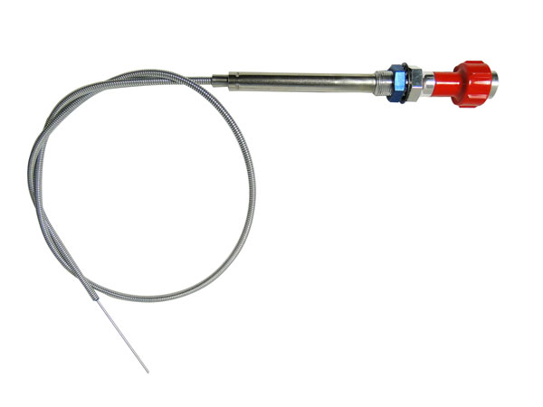 A-790 Control 102" Red Knob