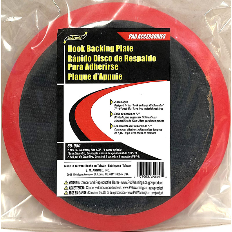 Jet Stream J Hook Style Velcro Backing Plate