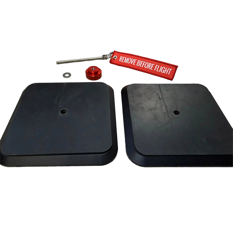 Aircraft Gust Locks External Control Surface Protection Set 6061 Machined Aluminum