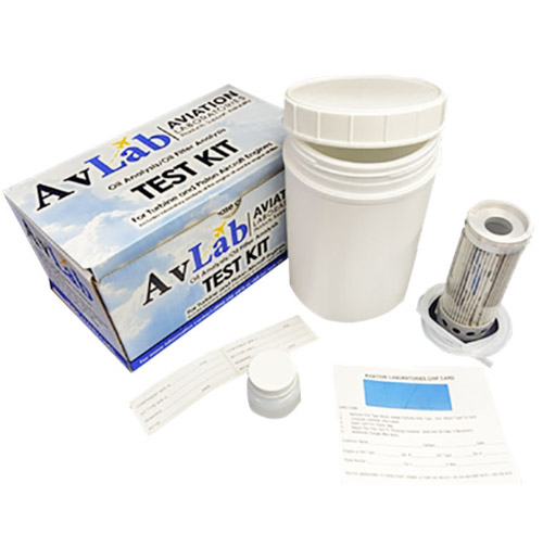 Aviation Labs Oil And Filter Analysis Kit Wtih Oil Filter Replacement Included