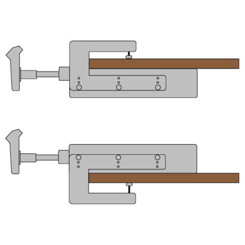 Redbird Alloy YK1 Yoke Mounting Brackets