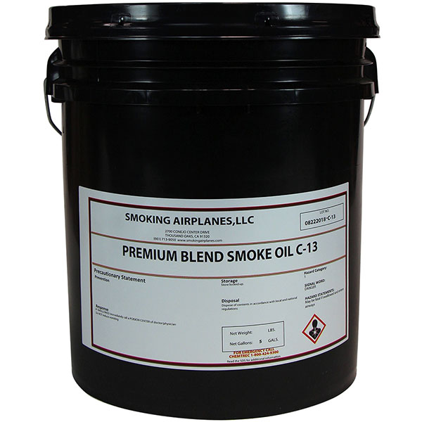 Smoke Oil Premium Blend C-13 5 Us Gallon