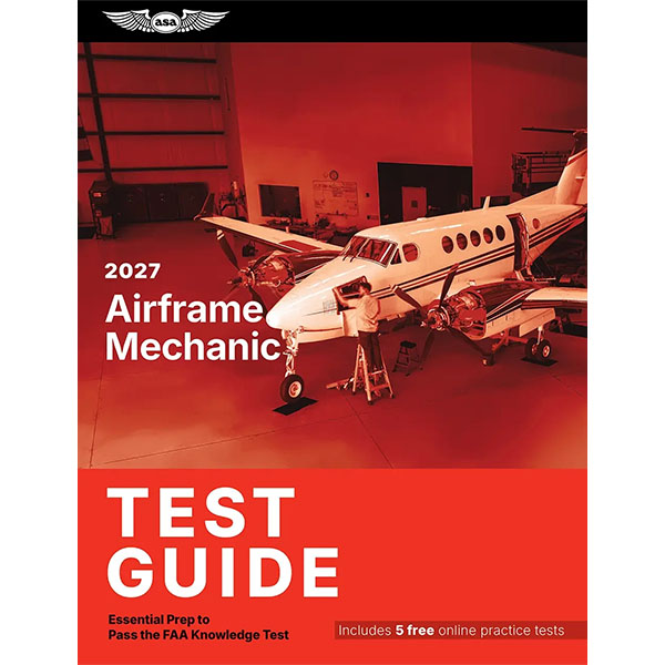ASA AMT Airframe Test Guide Plus 2027