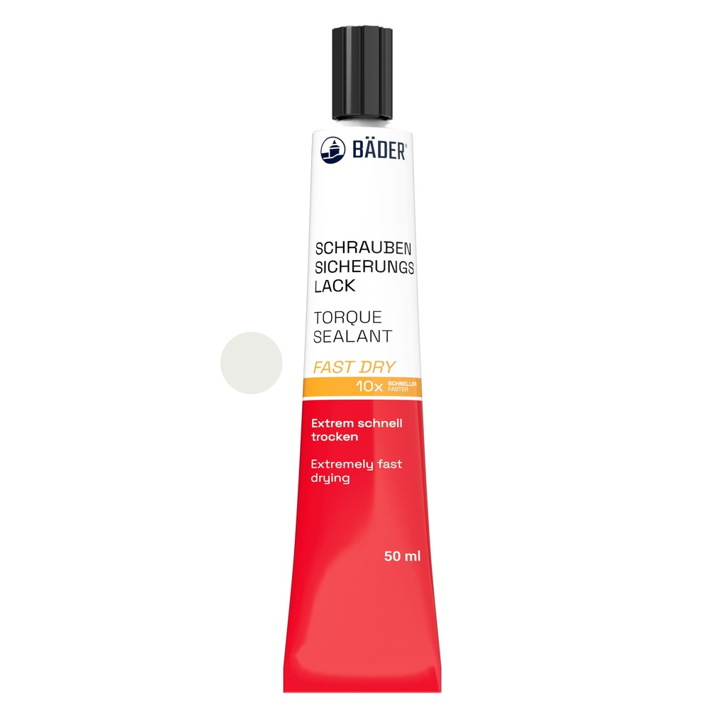 Lackfabrik Bäder Torque Sealant Fast Dry White Tube 50 ml