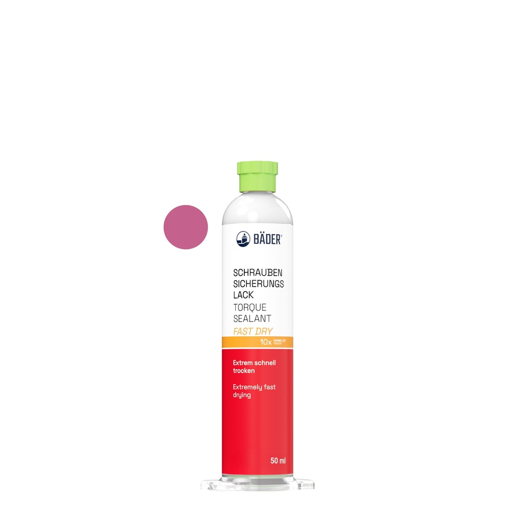 Lackfabrik Bäder Torque Sealant Fast Dry Pink Cartdridge 50 ml