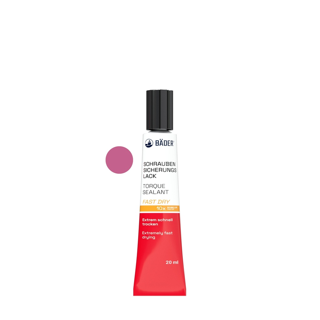 Lackfabrik Bäder Torque Sealant Fast Dry Pink Tube 20 ml