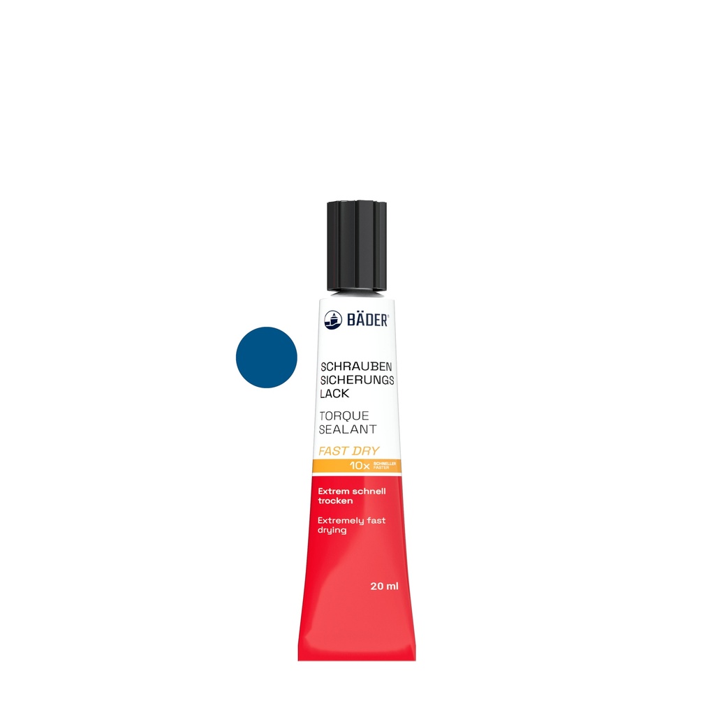 Lackfabrik Bäder Torque Sealant Fast Dry Blue Tube 20 ml