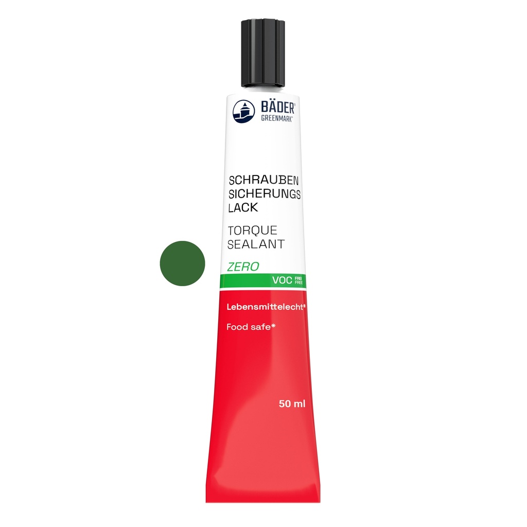 Lackfabrik Bäder Torque Sealant Zero Green Tube 50 ml