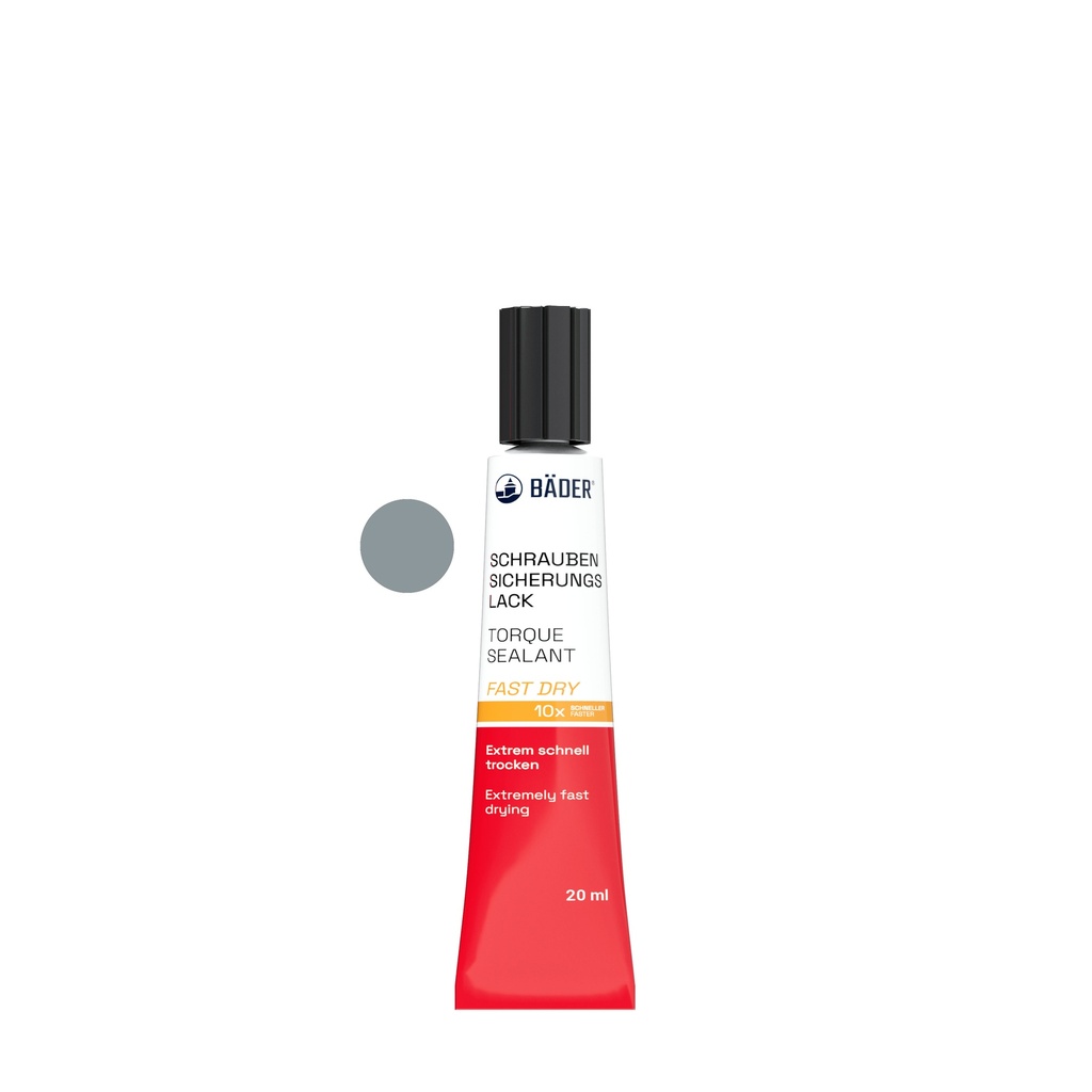 Lackfabrik Bäder Torque Sealant Fast Dry Grey Tube 20 ml